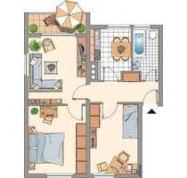 Wohnung zum Mieten in Eschweiler 479,00 € 54.62 m²