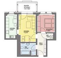 Wohnung zum Mieten in Stollberg 530,86 € 55.88 m²