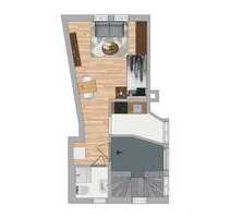 Wohnung zum Kaufen in Hofheim 99.000,00 € 26.6 m²