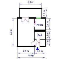 Wohnung zum Mieten in Magdeburg 223,20 € 37.2 m²