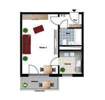 Wohnung zum Mieten in Magdeburg 259,00 € 33.96 m²