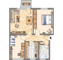 Wohnung zum Mieten in Dortmund 499,00 € 61.39 m²