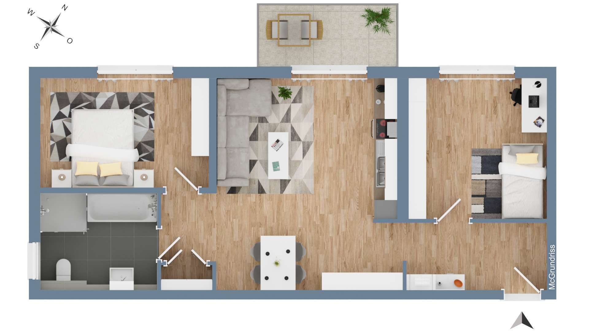 Wohnung zum Kaufen in Neuss 330.000,00 € 71 m²