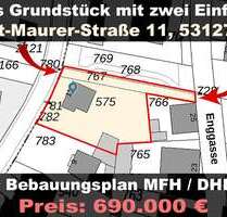 Grundstück zu verkaufen in Bonn 690.000,00 € 822 m²