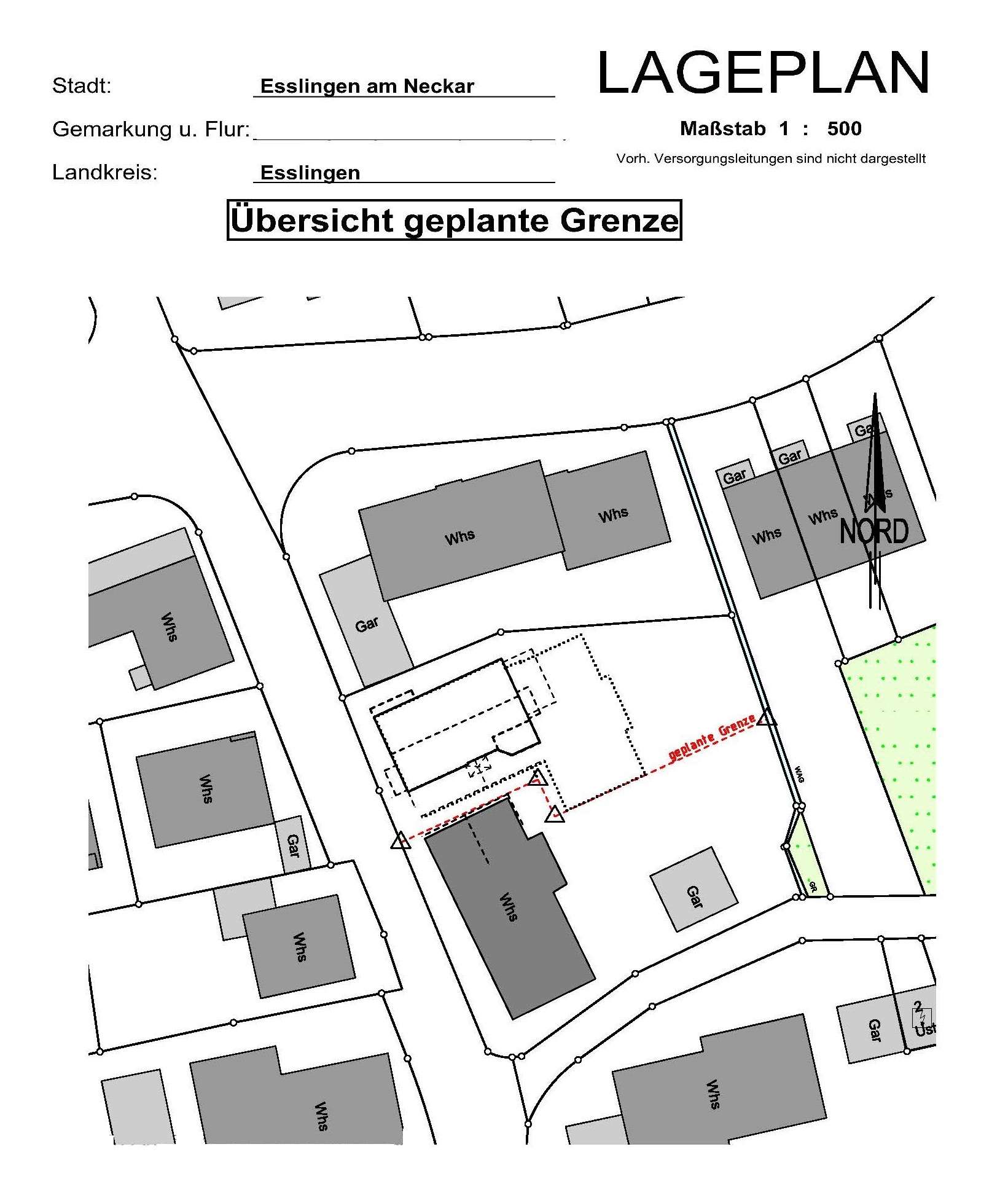 Grundstück zu verkaufen in Esslingen 349.500,00 € 638 m²