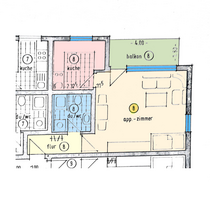 Wohnung zum Kaufen in Stuttgart 199.000,00 € 45 m²