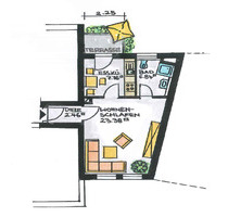Wohnung zum Mieten in Fürth 495,00 € 39 m²