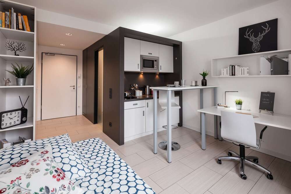 Wohnung zum Mieten in Frankfurt am Main 859,00 € 21 m²