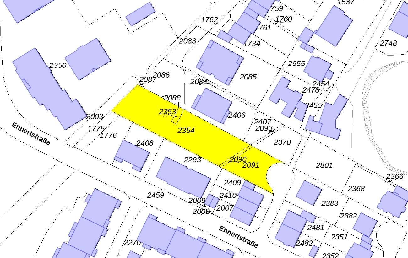 Grundstück zu verkaufen in Bonn-Holzlar 1.250.000,00 € 1654 m²