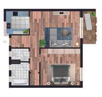 Wohnung zum Mieten in Gera 345,00 € 48.63 m²