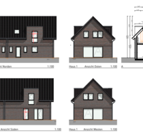 Haus zum Mieten in Hamminkeln-Dingden 1.350,00 € 102 m²