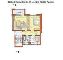 Wohnung zum Mieten in Aachen 515,52 € 57.28 m²