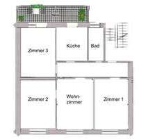 Wohnung zum Mieten in Düsseldorf Bilk 1.950,00 € 94 m² - Düsseldorf / Bilk