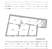 Wohnung zum Mieten in Weinheim 780,00 € 60 m²