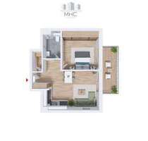 Wohnung zum Kaufen in Schwäbisch Gmünd 259.300,00 € 50.81 m²