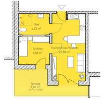 Wohnung zum Kaufen in Eging am See 196.000,00 € 44.52 m²