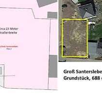 Grundstück zu verkaufen in Groß Santersleben 80.000,00 € 688 m²