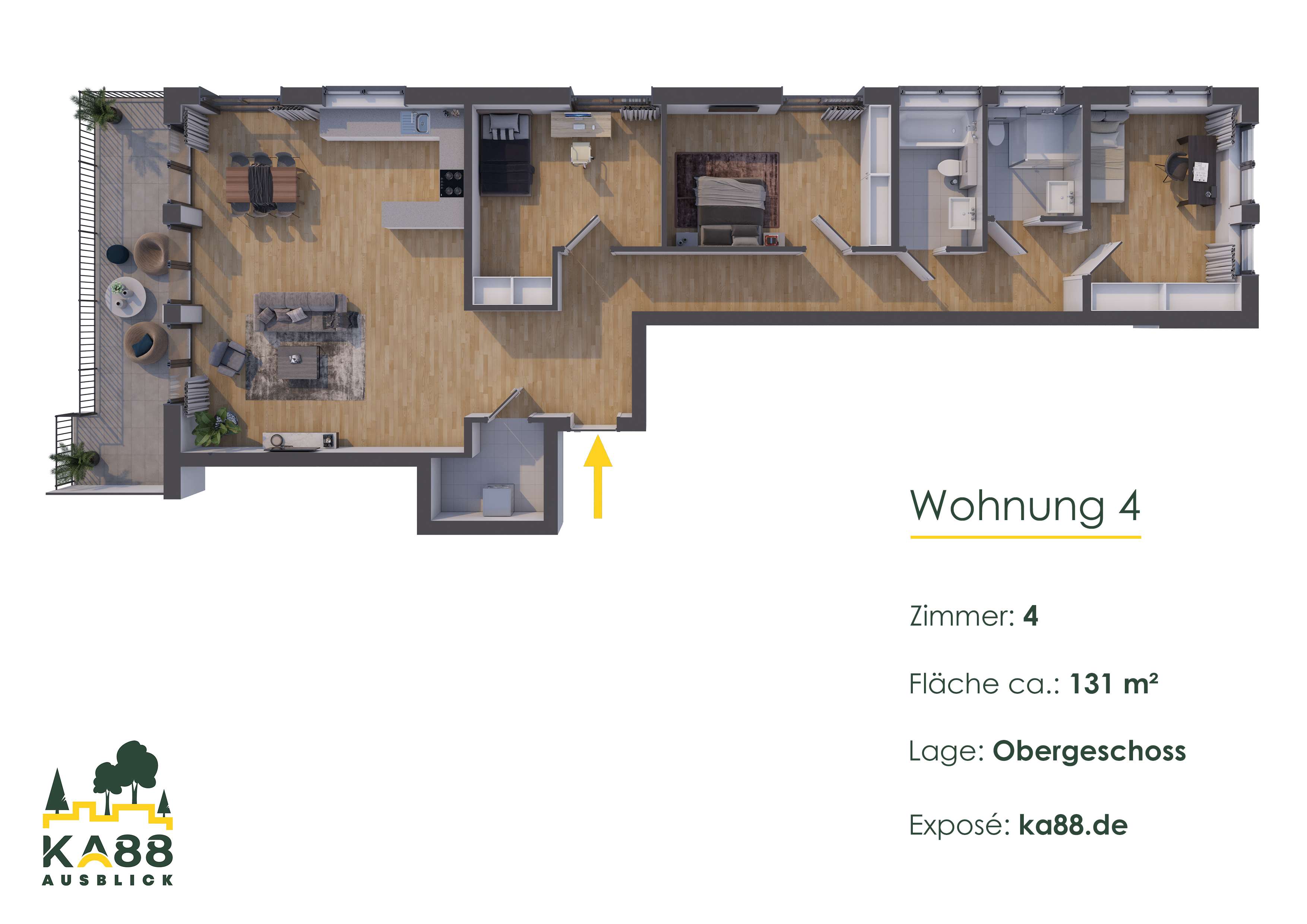 Wohnung zum Kaufen in Wachtberg 849.000,00 € 131 m²