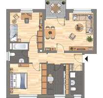 Wohnung zum Mieten in Wilhelmshaven 509,00 € 72.77 m²