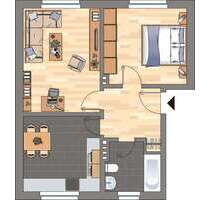 Wohnung zum Mieten in Wilhelmshaven 319,00 € 49.07 m²