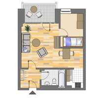 Wohnung zum Mieten in Düsseldorf 501,00 € 39.75 m²