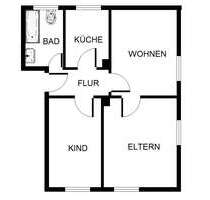Wohnung zum Mieten in Gelsenkirchen 399,00 € 52.96 m²