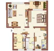 Wohnung zum Mieten in Mönchengladbach 669,00 € 62.93 m²