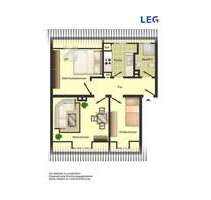 Wohnung zum Mieten in Osnabrück 529,00 € 48.43 m²