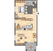 Wohnung zum Mieten in Bonn 1.219,00 € 82.85 m²