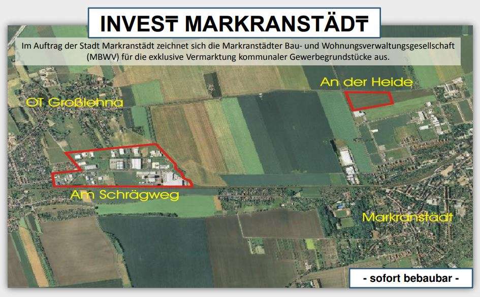 Grundstück in Markranstädt OT Großlehna 306.803,00 € 7483 m²