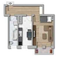 Wohnung zum Mieten in Merseburg 300,00 € 42.8 m²