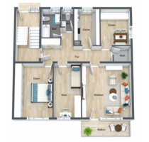 Wohnung zum Mieten in Fürth 1.390,00 € 96 m²