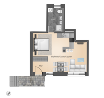 Wohnung zum Kaufen in Überlingen 363.545,00 € 42.82 m²