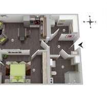 Wohnung zum Mieten in Giessen-Heuchelheim 995,00 € 61 m²