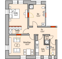 Wohnung zum Mieten in Bad Mergentheim 1.082,10 € 78.13 m²
