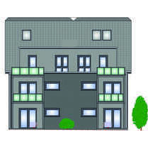 Wohnung zum Mieten in Oberhausen 1.345,82 € 99.69 m²