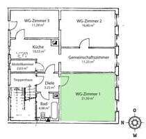 Wohnung zum Mieten in Erlangen 410,00 € 21.5 m²