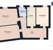 Wohnung zum Kaufen in Augsburg 480.000,00 € 82 m²