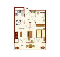 Wohnung zum Mieten in Karlsruhe 800,00 € 59.53 m²