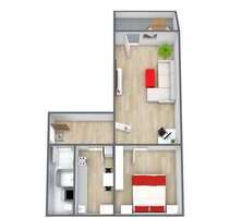 Wohnung zum Mieten in Wernigerode 405,84 € 50.73 m²
