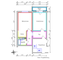 Wohnung zum Mieten in Chemnitz 316,12 € 53.13 m²