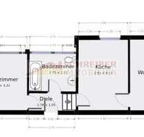 Wohnung zum Mieten in Altenkirchen 420,00 € 45 m²