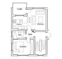 Wohnung zum Kaufen in Düsseldorf 193.500,00 € 46 m²