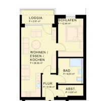 Wohnung zum Mieten in Werl 550,00 € 57.7 m²