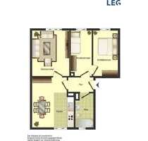 Wohnung zum Mieten in Düsseldorf 660,00 € 53.91 m²