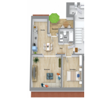 Wohnung zum Mieten in Leipzig 424,31 € 54.1 m²