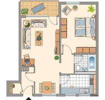 Wohnung zum Mieten in Remscheid 339,00 € 58.46 m²