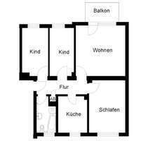 Wohnung zum Mieten in Wuppertal 590,00 € 80.68 m²
