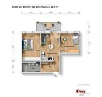 Wohnung zum Mieten in Sömmerda 748,00 € 63 m²