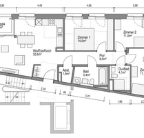 Wohnung zum Mieten in Bamberg 1.390,00 € 90 m²